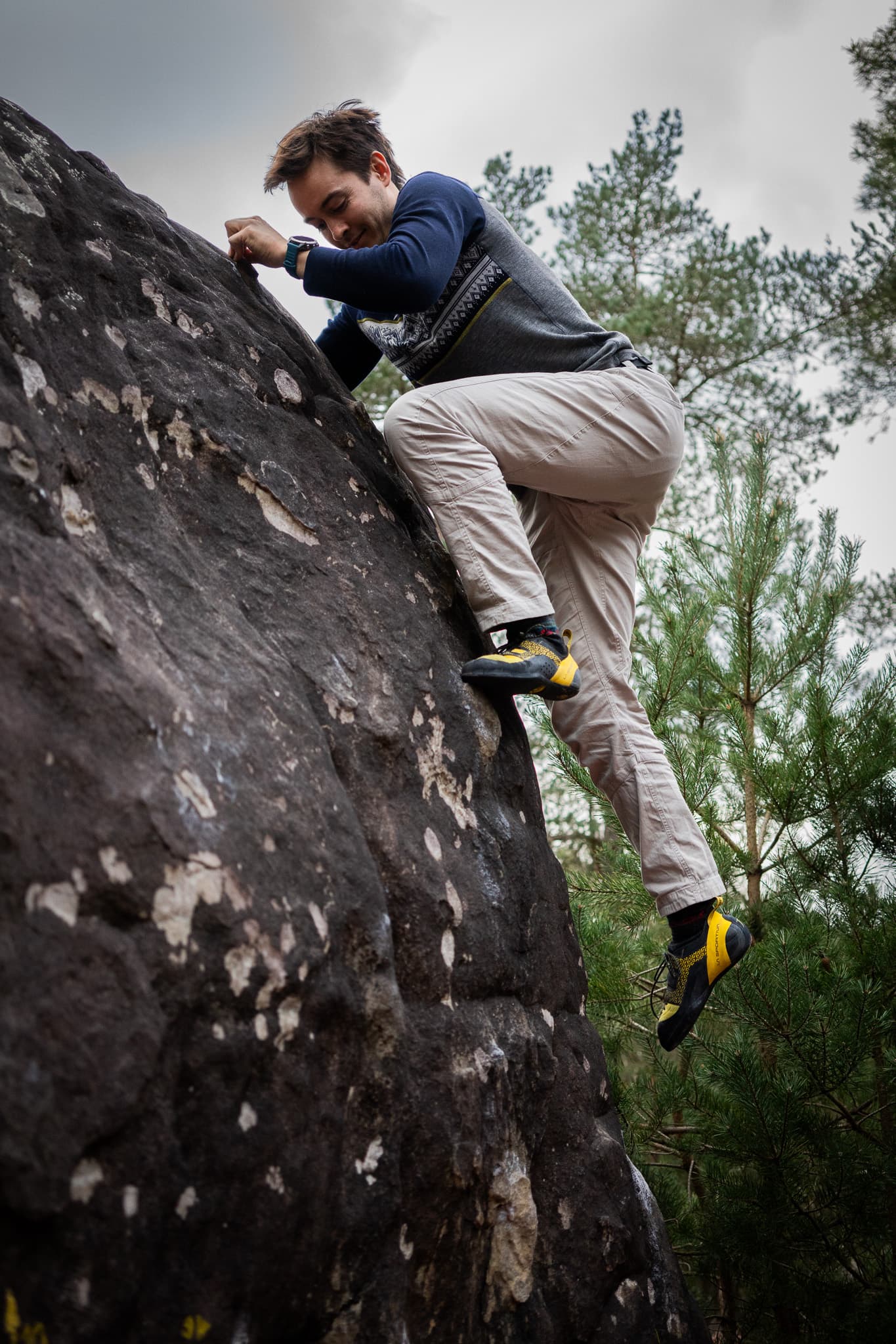 Bouldering competition
