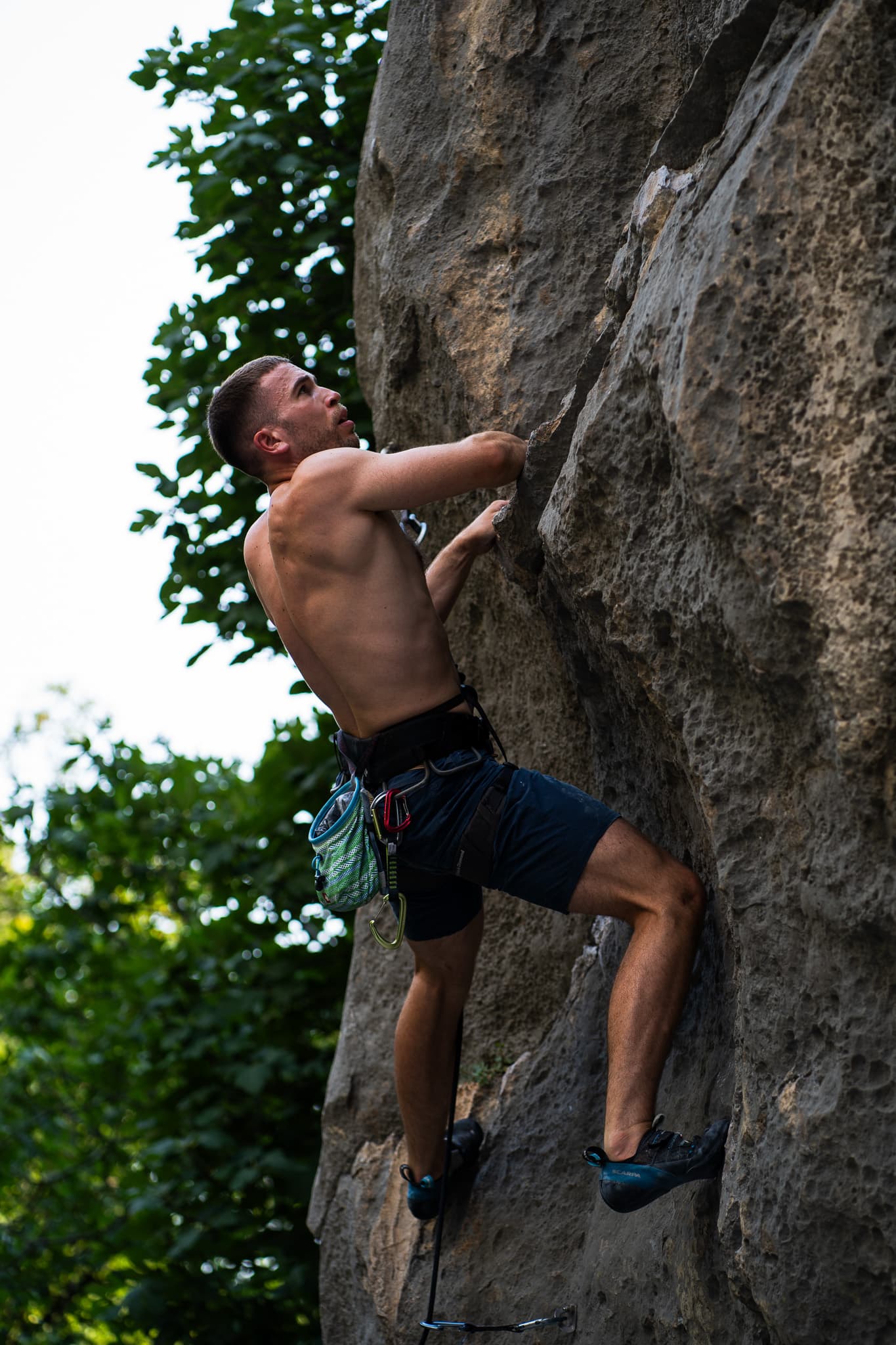 Paklenica climbing
